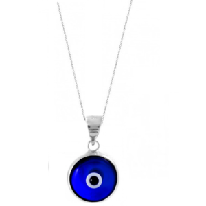 Colgante  de  OJO TURCO celeste