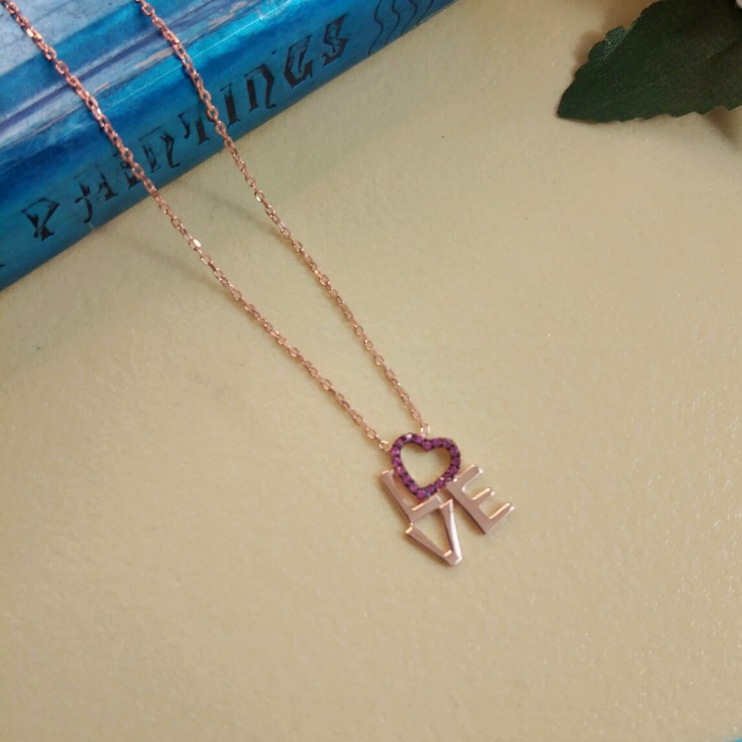 Colgante love heart