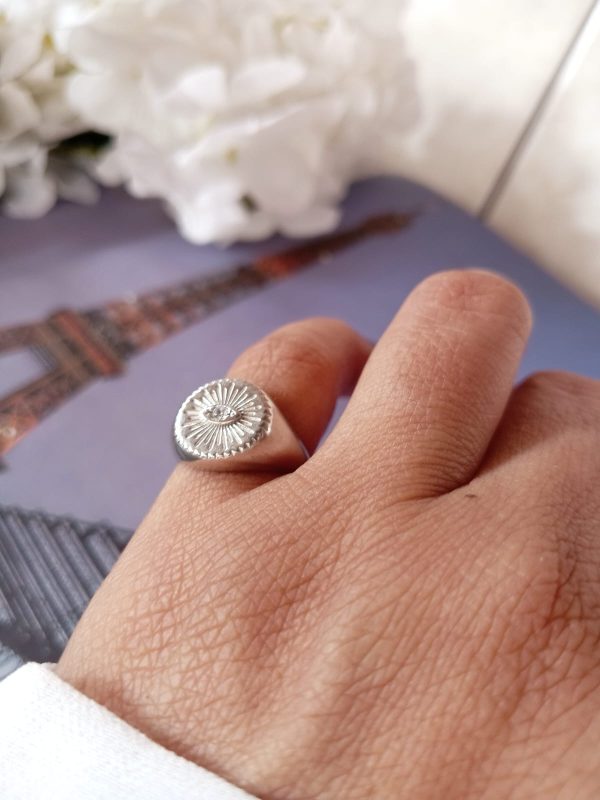 Anillo ojo turco de plata 925